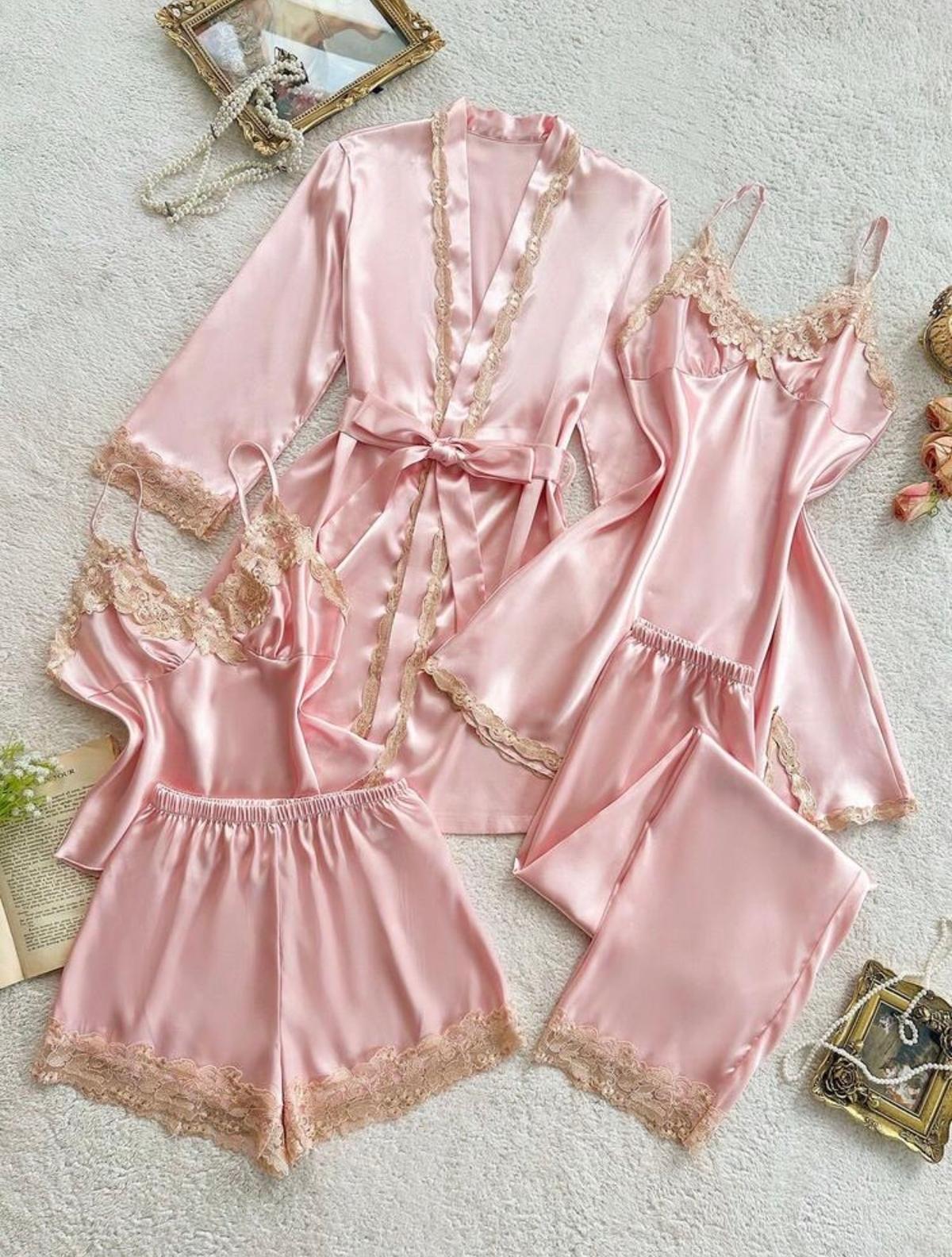 Ensemble pyjama en satin – cozy nights