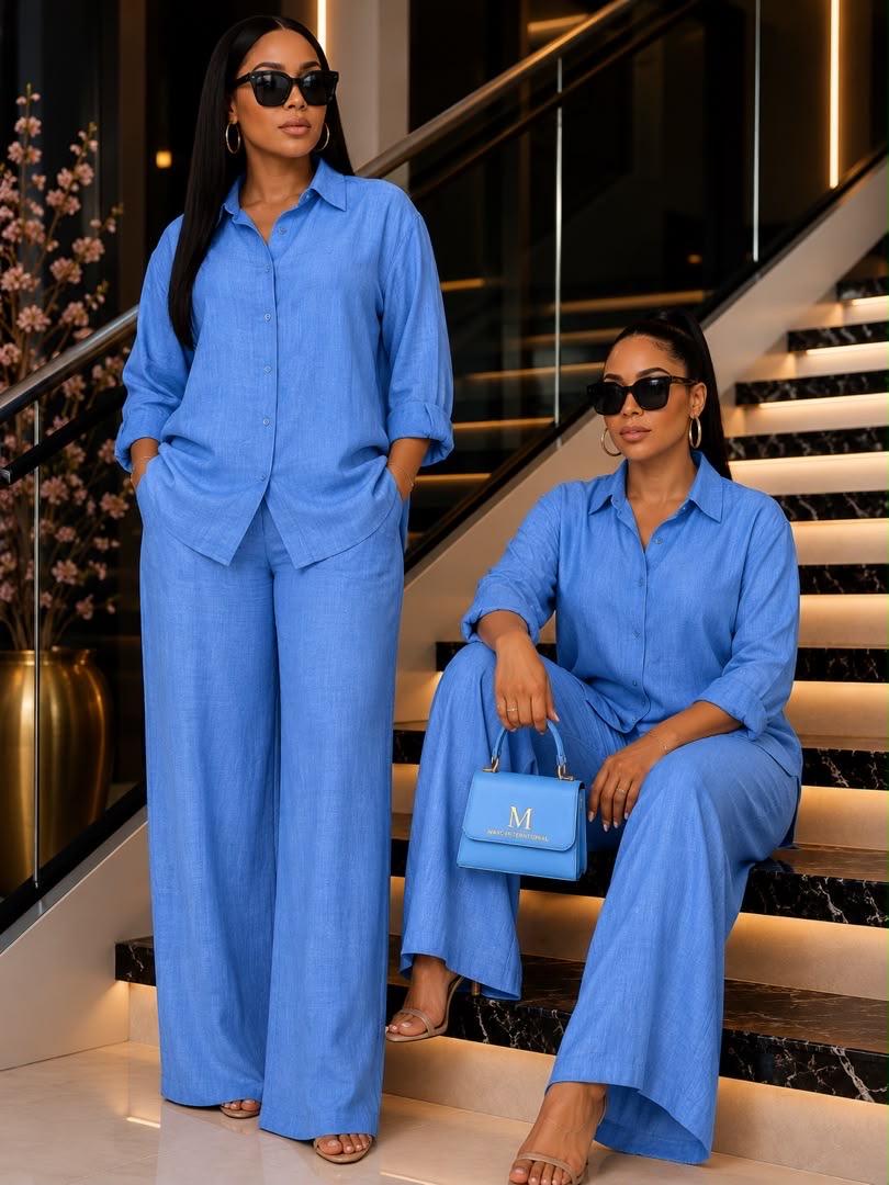 Ensemble chemise et pantalon – Mya Boutique