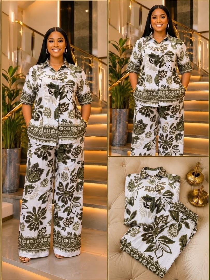 Ensemble en wax – Saloum Saloum Shop Colobane