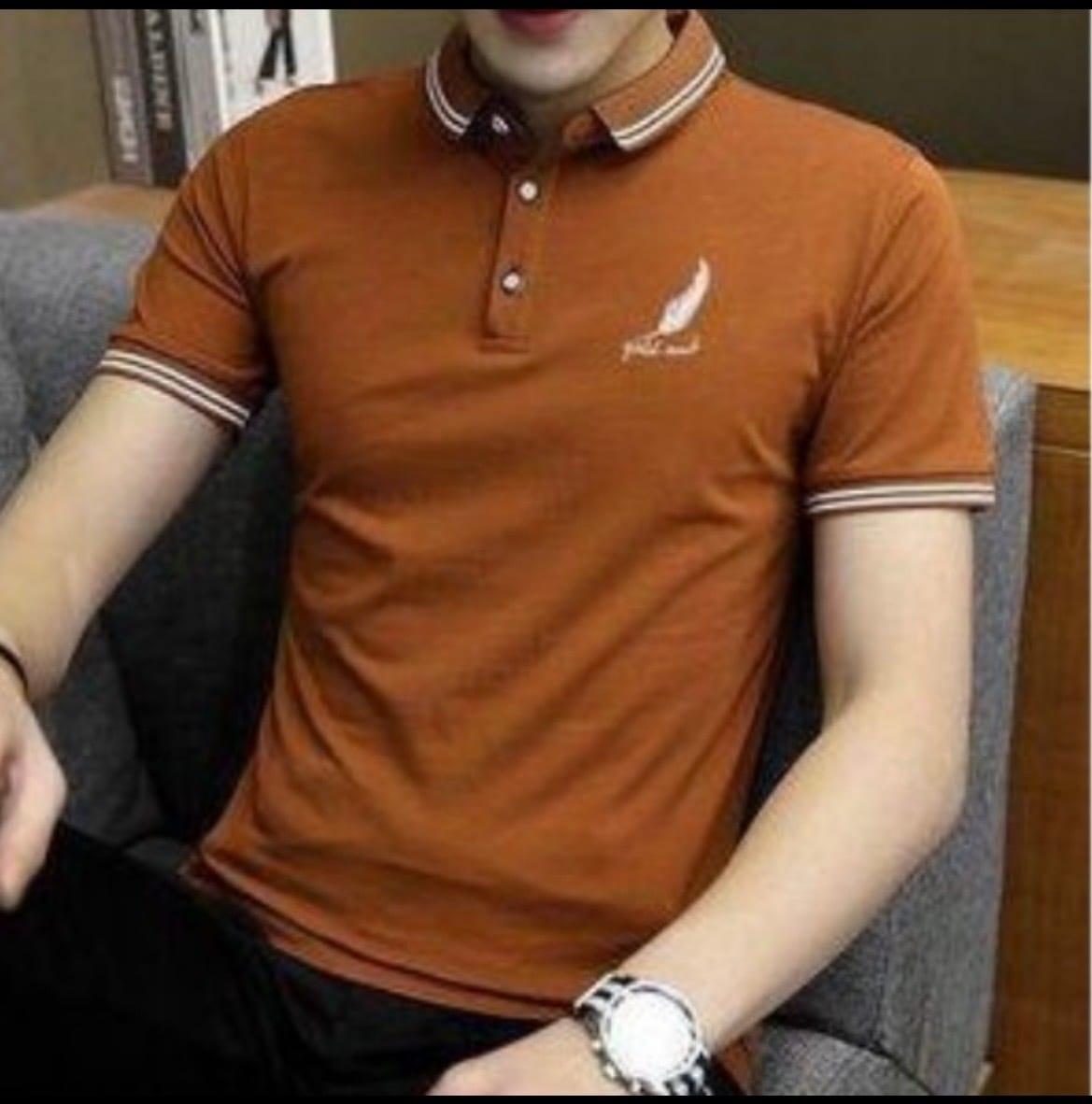 Polo blanc , marron homme – Fabi Shop (photo 2)