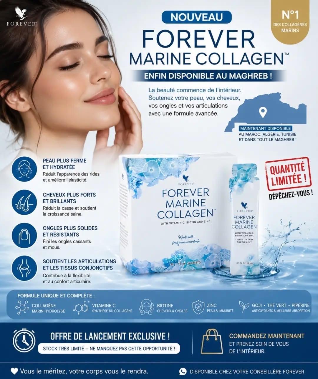 Collagène marine Forever – Mbene Shop