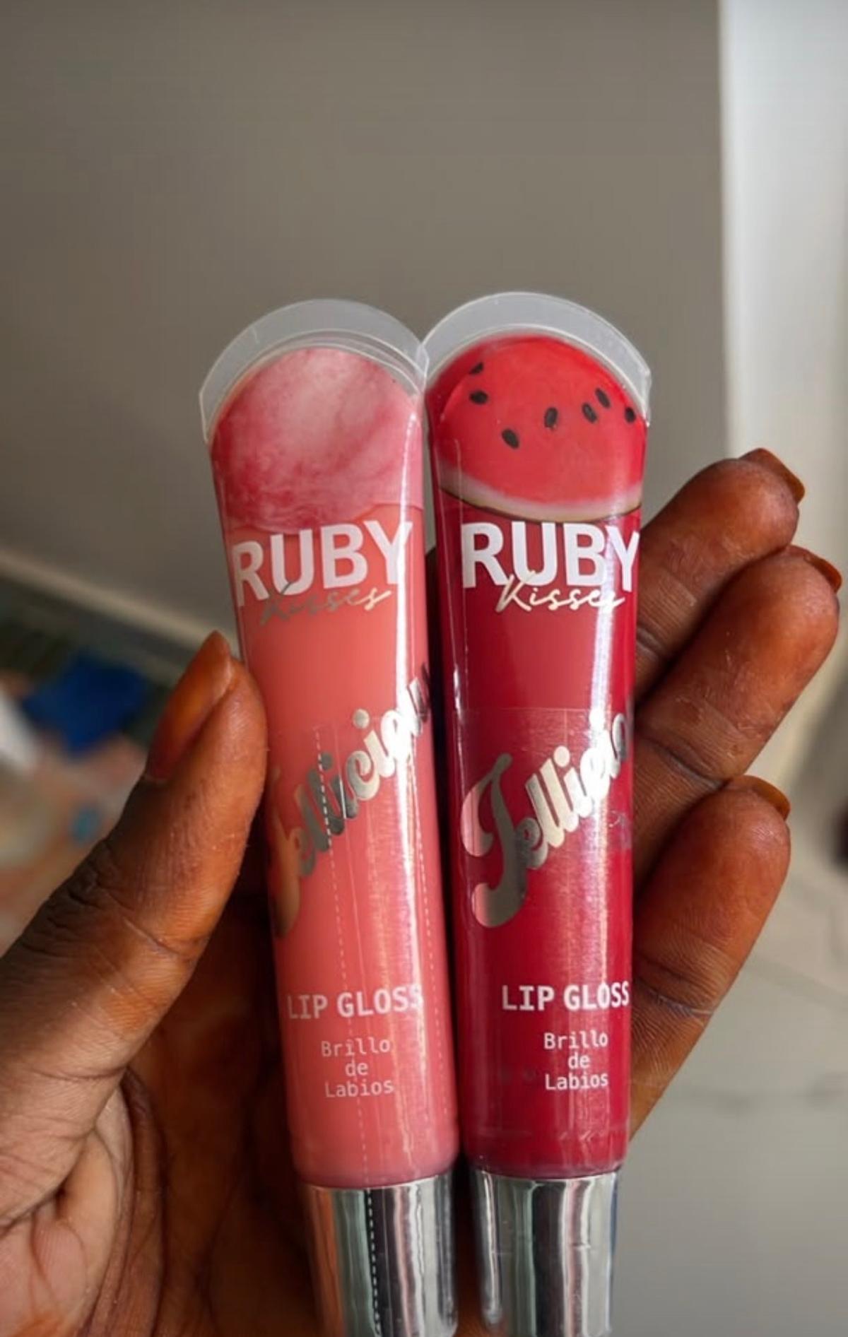 Gloss cerise et pastèque – Pink Muse Store🛒🛍️