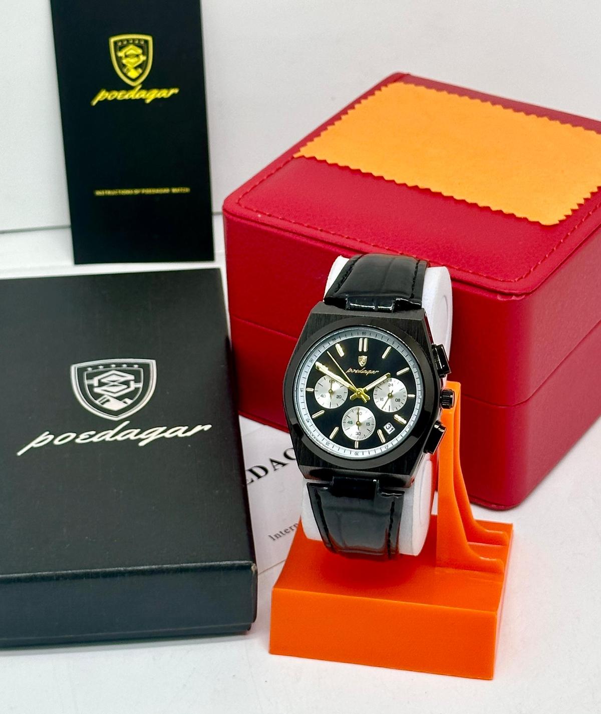 Montre puissante noire – Temywatch