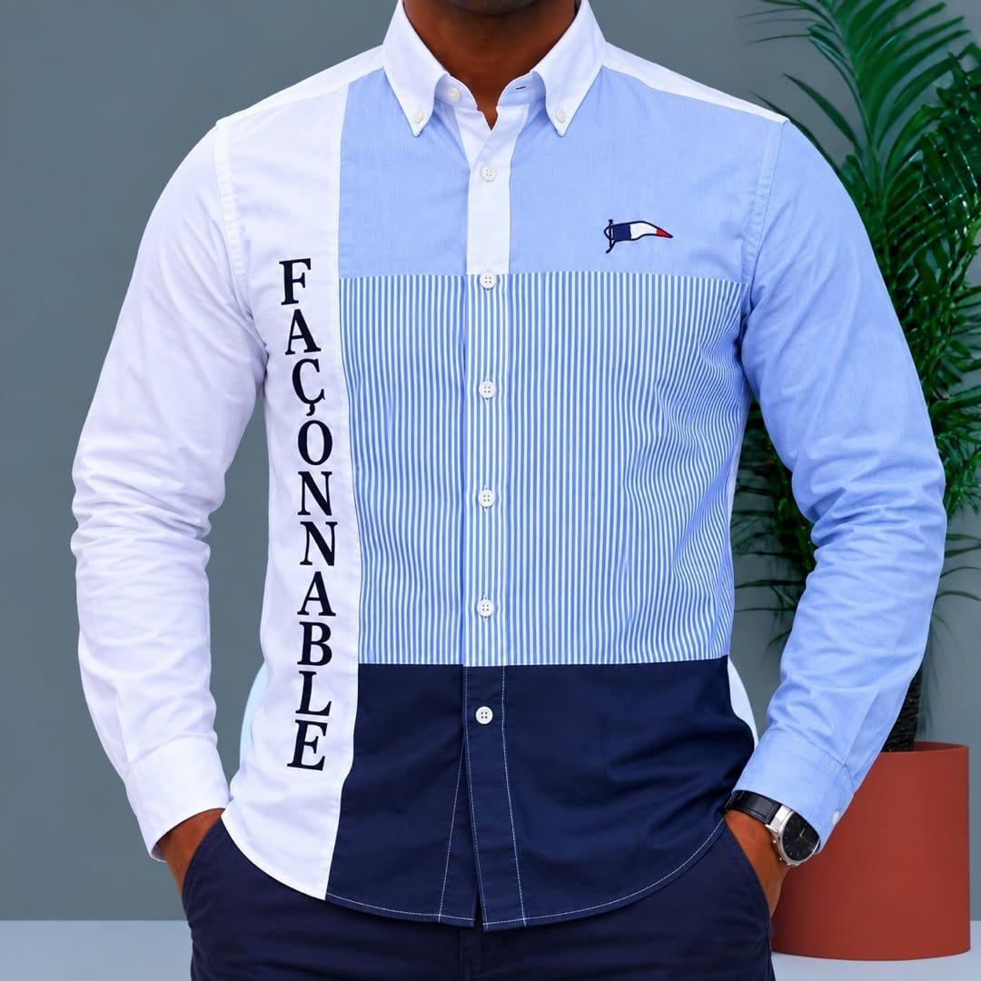 Chemise patchwork homme – Bella Shop