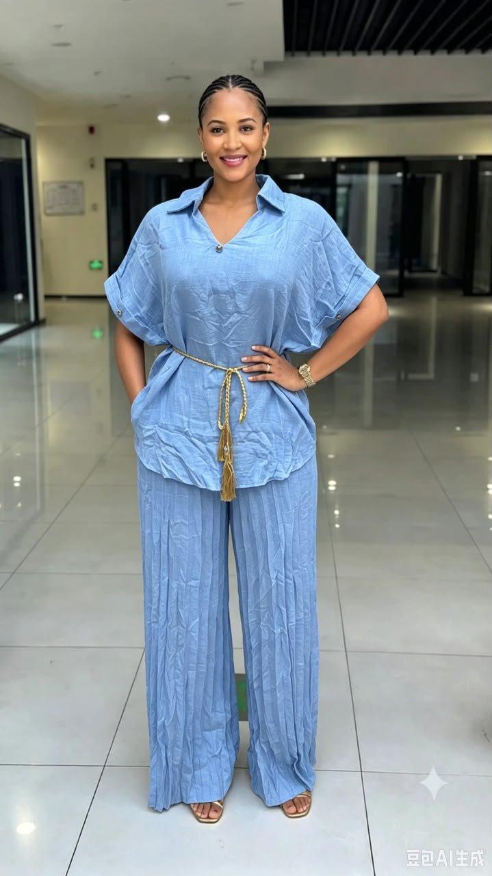 Ensemble ample marron – Bella Shop (photo 2)