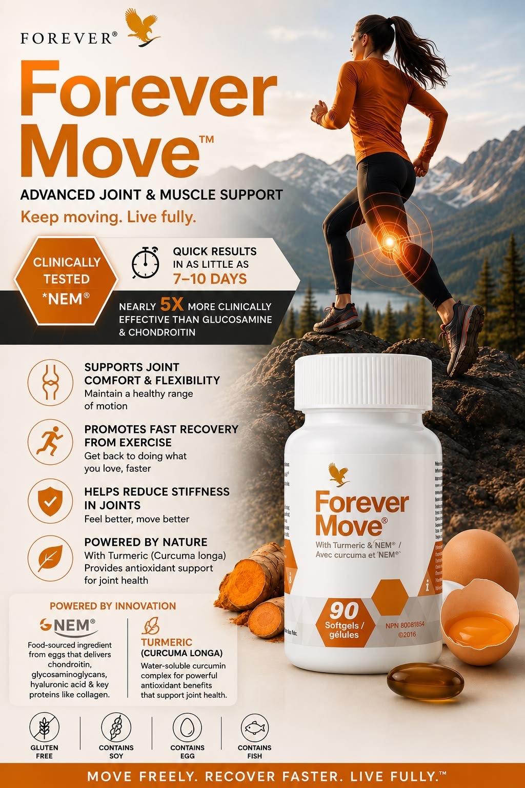 Compléments articulaires Forever Move – Lawa Agros Business(tout)
