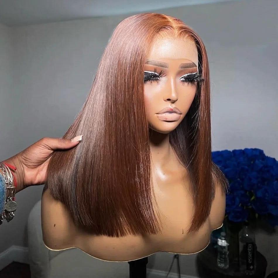 Perruques marrons long 16 raw hair – Aïcha Luxury & Co.