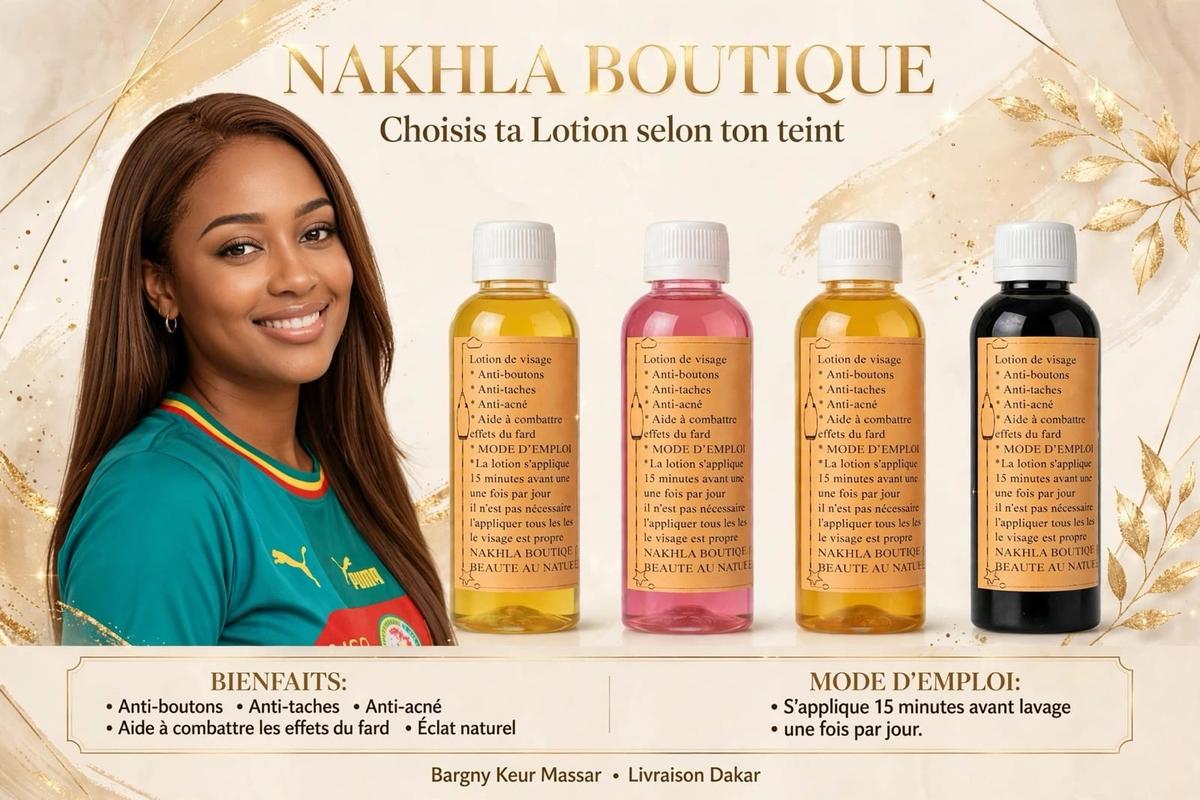 Lotion visage Nakhla – Nakhla Boutique