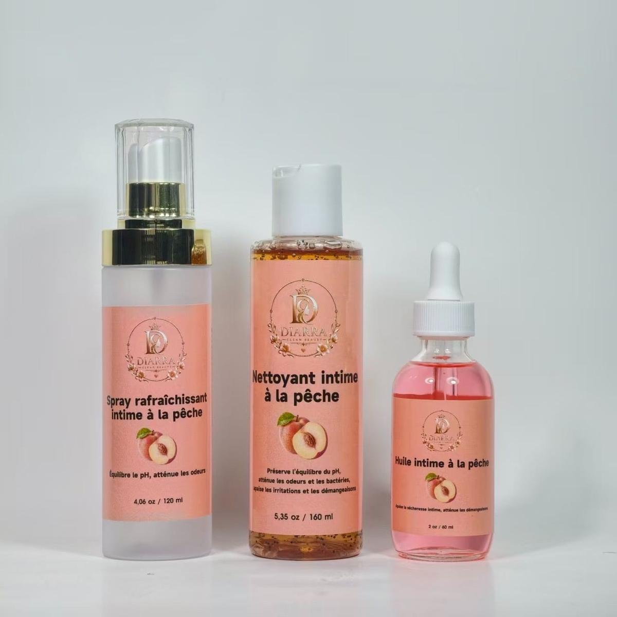 Gamme intimes pêche – Diarra Clean Beauty 🩷💐
