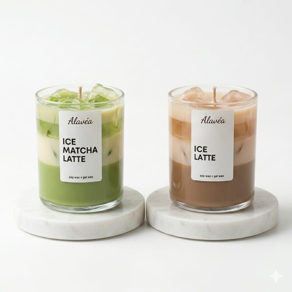 ICE LATTE MATCHA – Alavéacandle (photo 4)