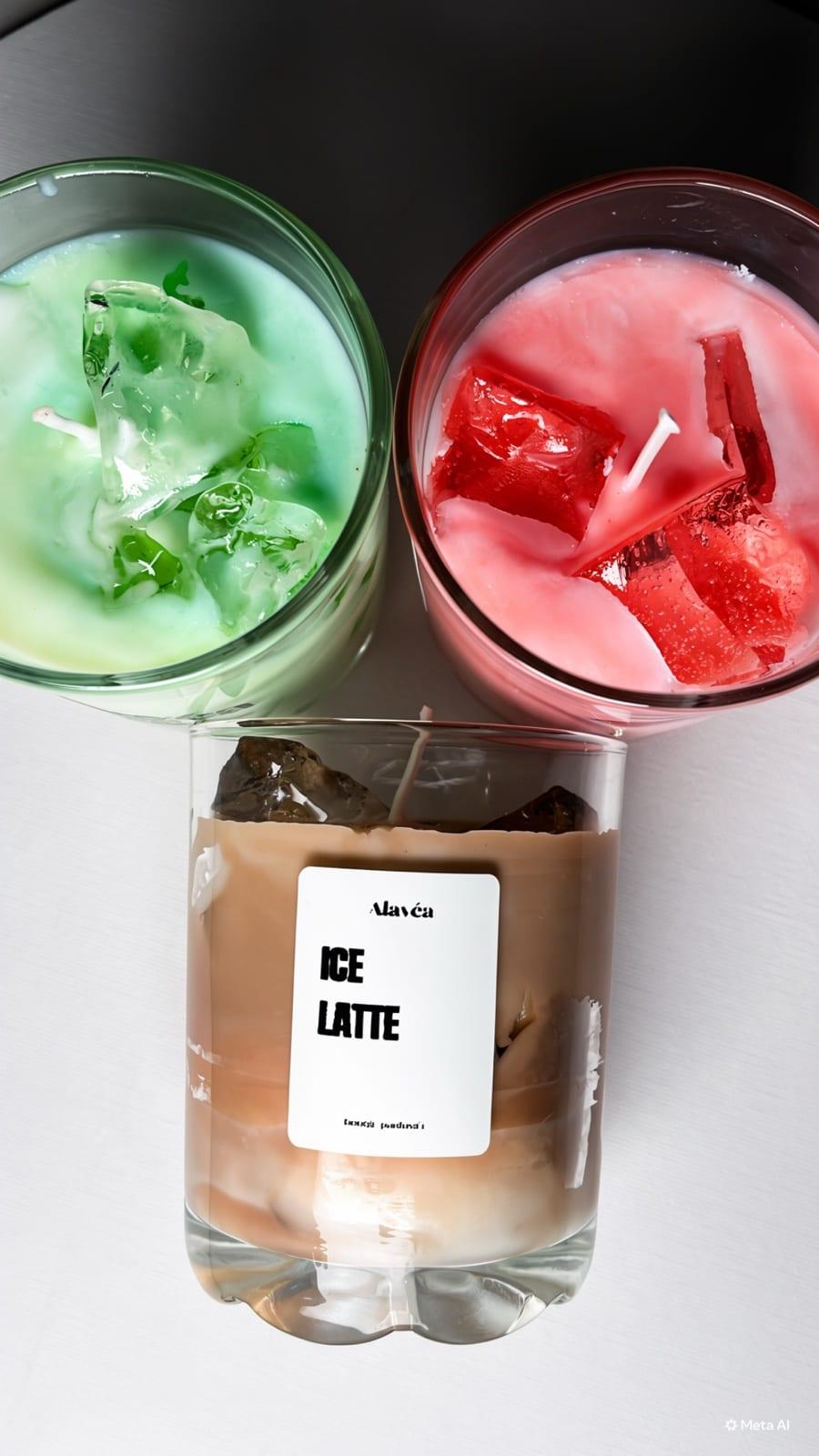 Ice Coffee Latte ☕ – Alavéacandle (photo 3)